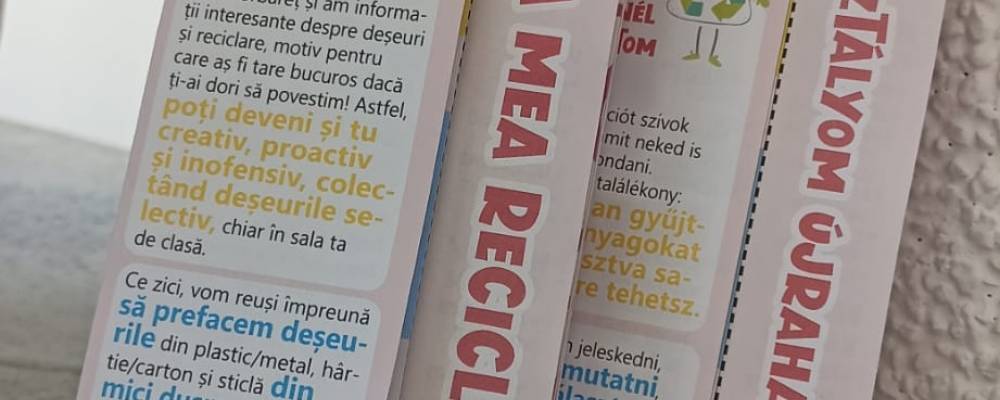 "Clasa mea reciclează cu poveste!"