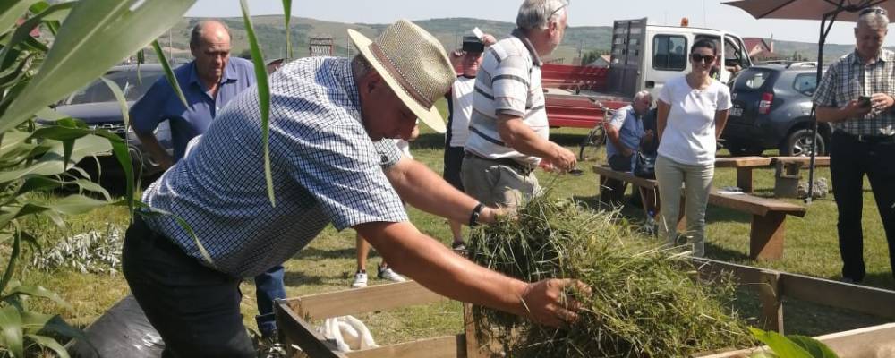 Programul pilot de compostare a fost lansat la Gănești