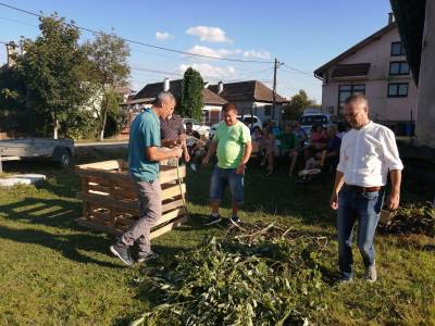Campania de compostare a ajuns în comuna Bălăușeri
