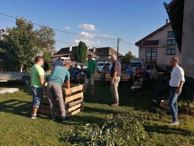 Campania de compostare a ajuns în comuna Bălăușeri