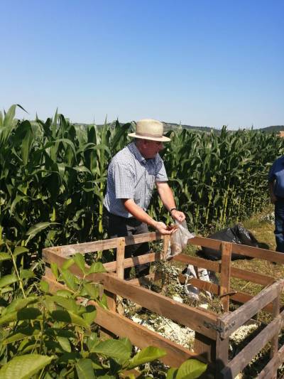 Programul pilot de compostare a fost lansat la Gănești