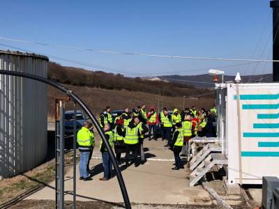 Vizită la Depozitul de Deșeuri Nepericuloase din Sânpaul